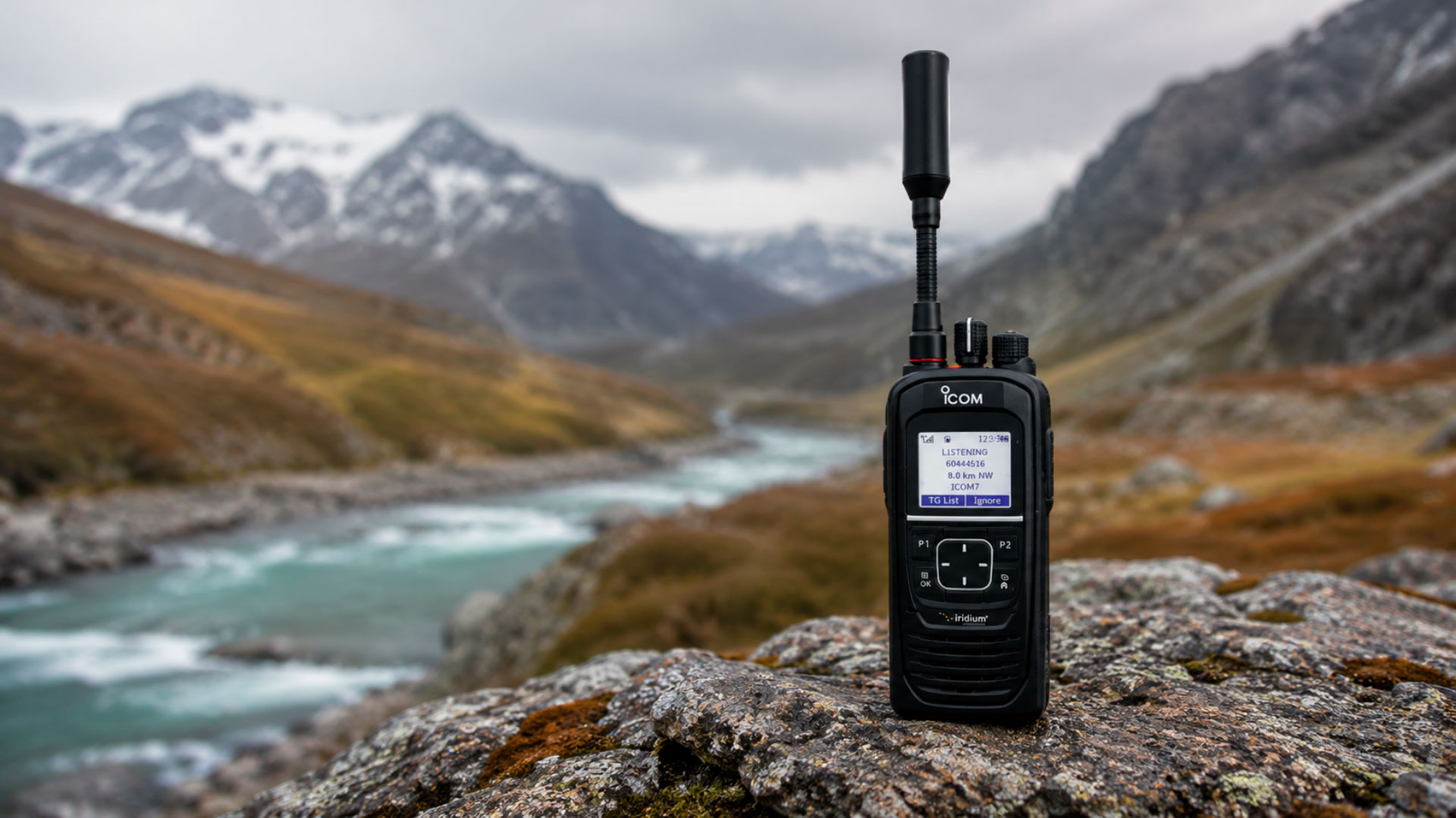 ICOM IC-SAT100: comunicación satelital para operaciones fuera de cobertura
